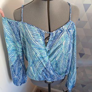 NWT Lovestitch off shoulder top - size M